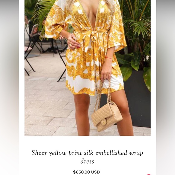 Baccio Silk Dress - Picture 3 of 3